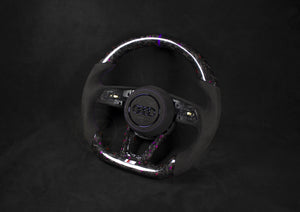 Audi A1 2018+ Alcantara/Forged med rosa flakes Ratt - LZ-Customs