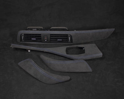 BMW F20,F21, F22 F87 Alcantara Interiør Lister Med Sømmer - LZ-Customs