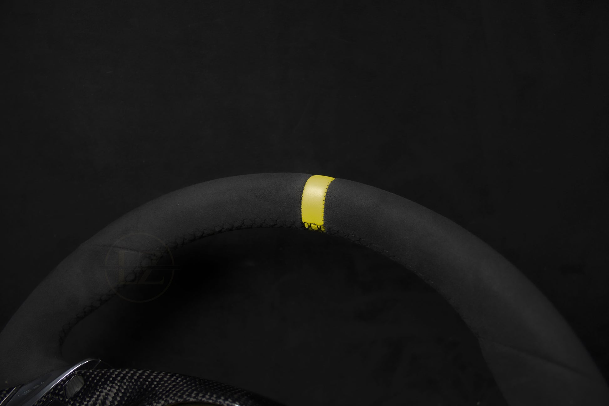 Porsche 958, 911 Alcantara Ratt Gule Detaljer - LZ-Customs