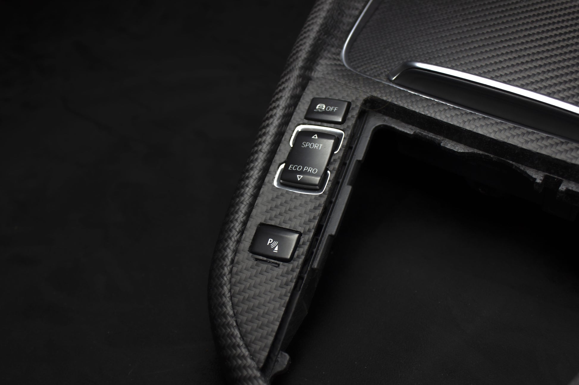 BMW F-Serie Carbon Midtkonsoll - LZ-Customs