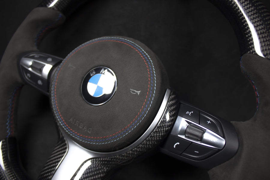 BMW F-Serie CarbonAlcantara Ratt M-Detaljer - LZ-Customs