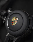 Porsche 911 Blackout Skinn Ratt Brune Detaljer - LZ-Customs