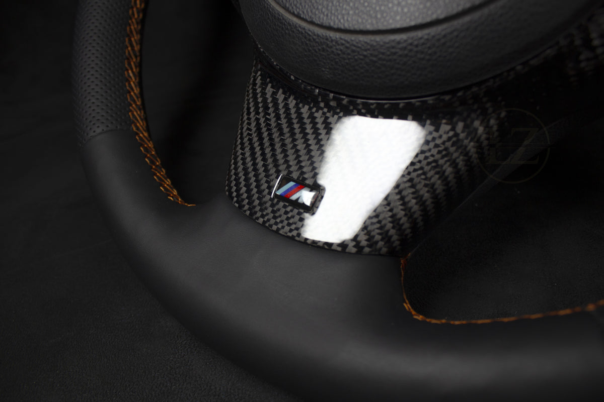 Customized Carbon Fiber Steering Wheel Fit for BMW E60 E61 5 Series 525i 2004-2010 OHC MOTORS Steering Wheel Customized Carbon Fiber Steering Wheel Fit for BMW E60 E61 5 Series 525i 2004-2010 OHC MOTORS Steering Wheel
