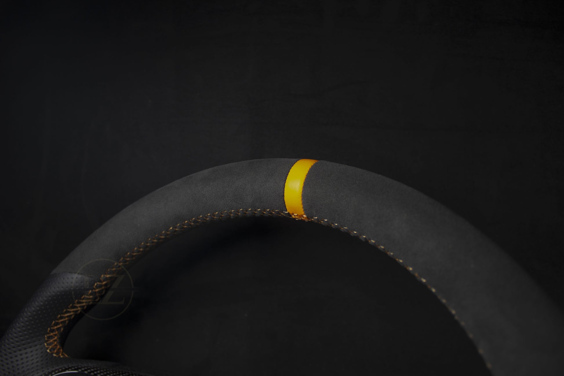 Ford Transit Alcantara/Skinn Ratt, Oransje Detaljer - LZ-Customs