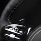 Mercedes-Benz C63 AMG Skinn Ratt Hvite detaljer - LZ-Customs