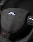 Ford Focus  V2 ST/RS MK2 Alcantara/Skinn Ratt, Røde Detaljer - LZ-Customs