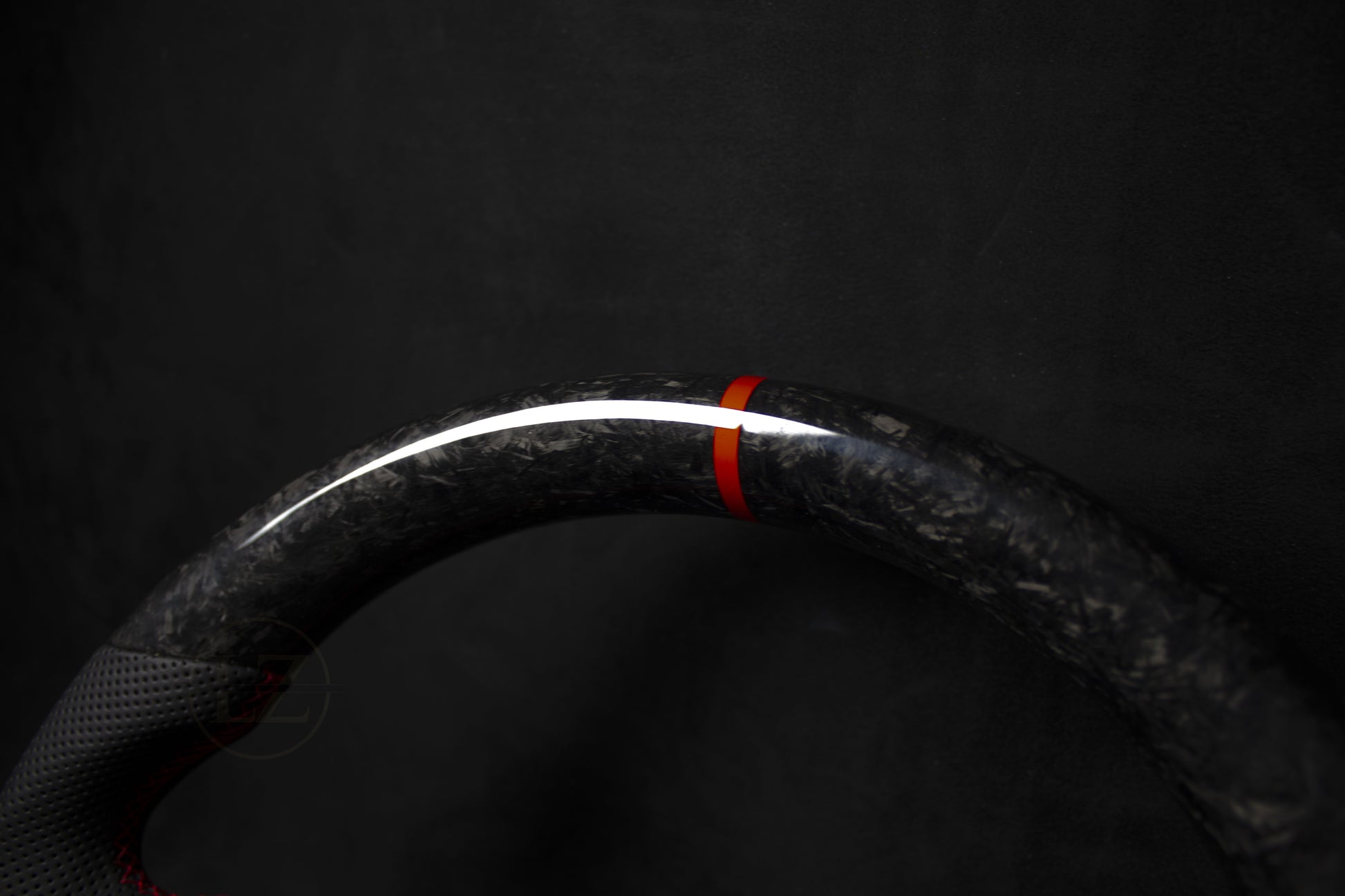 Audi B9 Forged Carbon Ratt Røde Detaljer - LZ-Customs