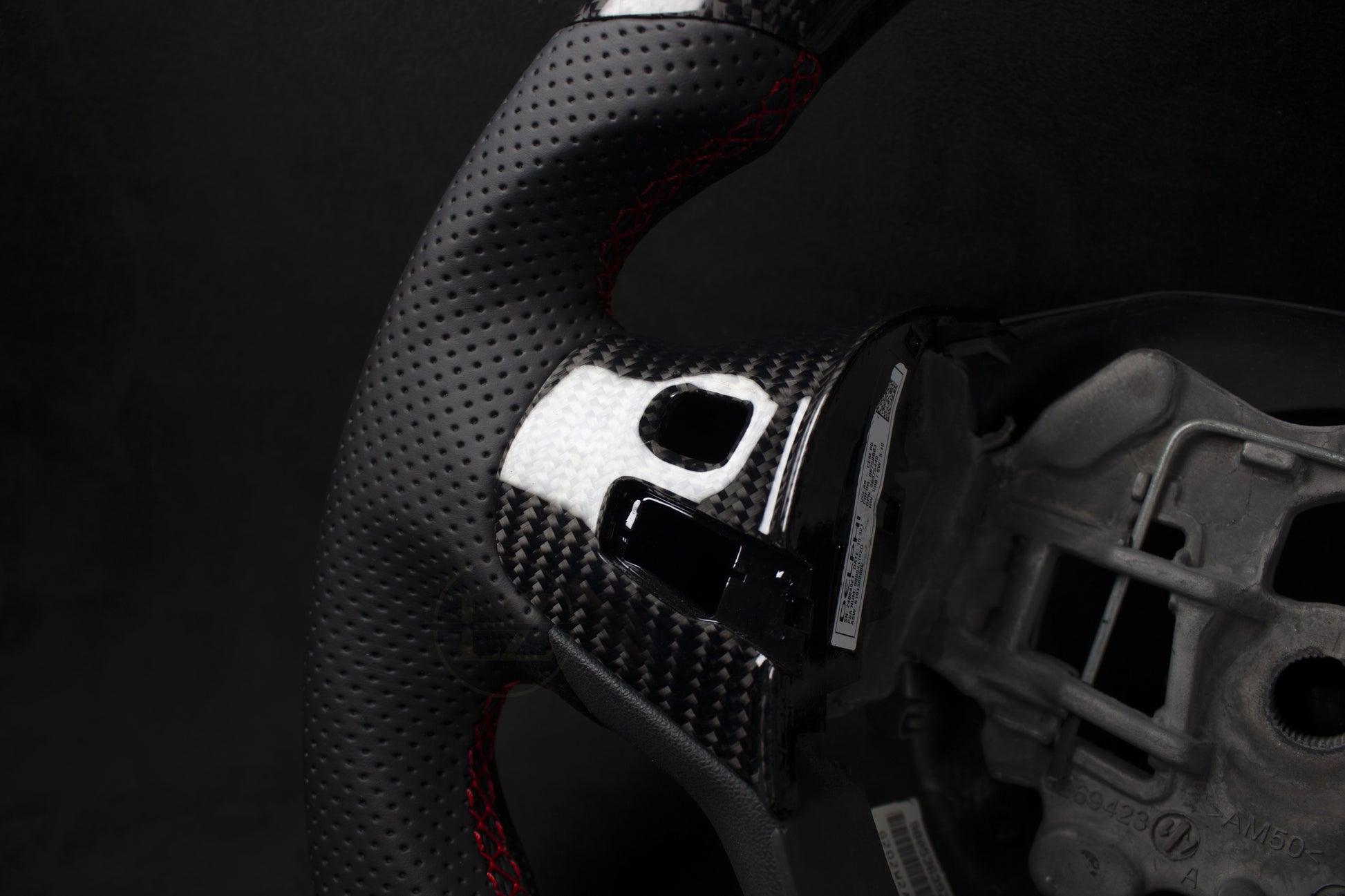 Peugeot 208, 308 GTI Skinn/Carbon Ratt Røde Detaljer - LZ-Customs