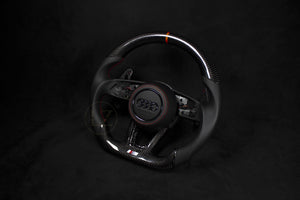 Audi B9.5 Carbon Ratt Røde Detaljer - LZ-Customs