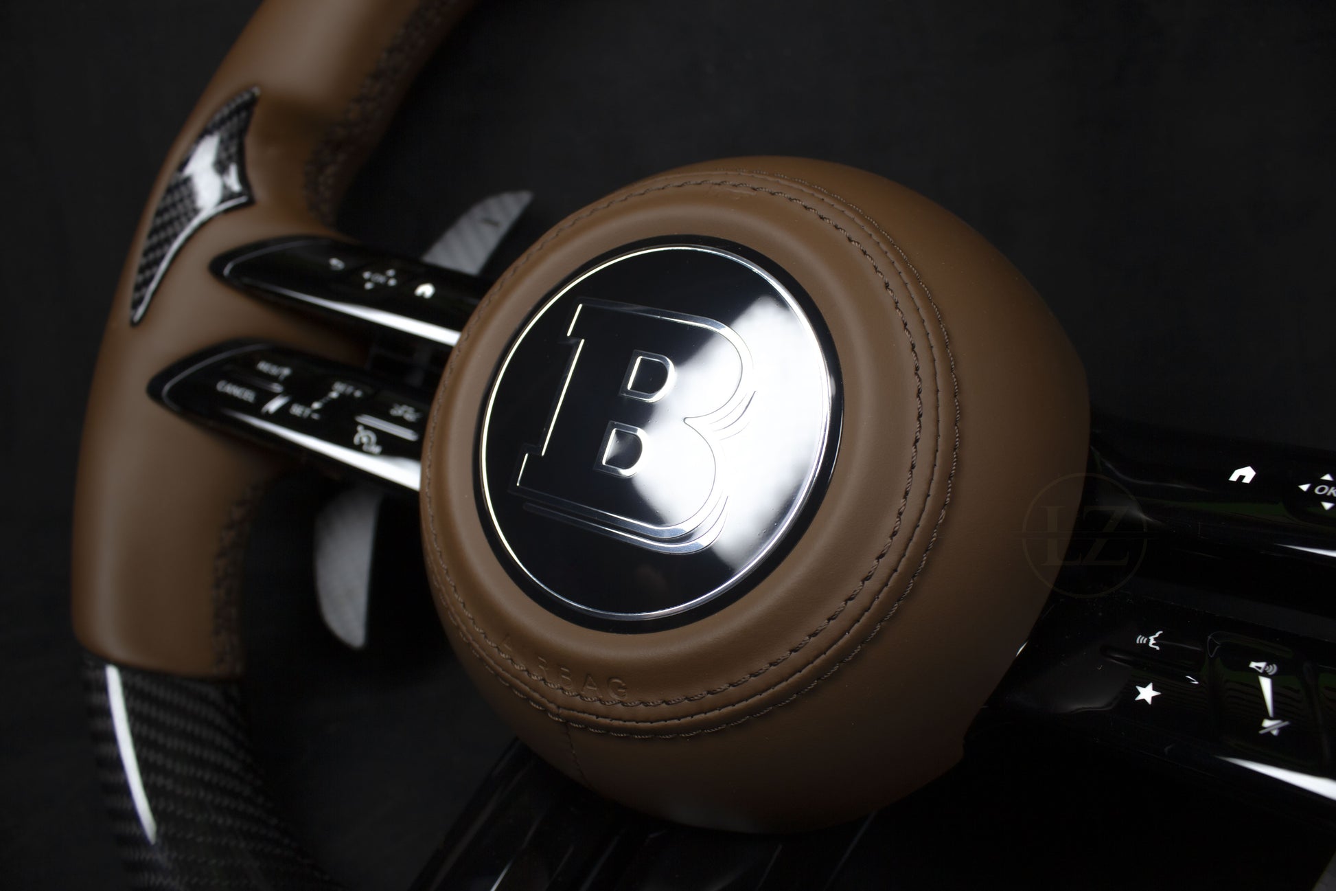 Mercedes-Benz AMG Brabus Style Brunt Skinn/Carbon - LZ-Customs