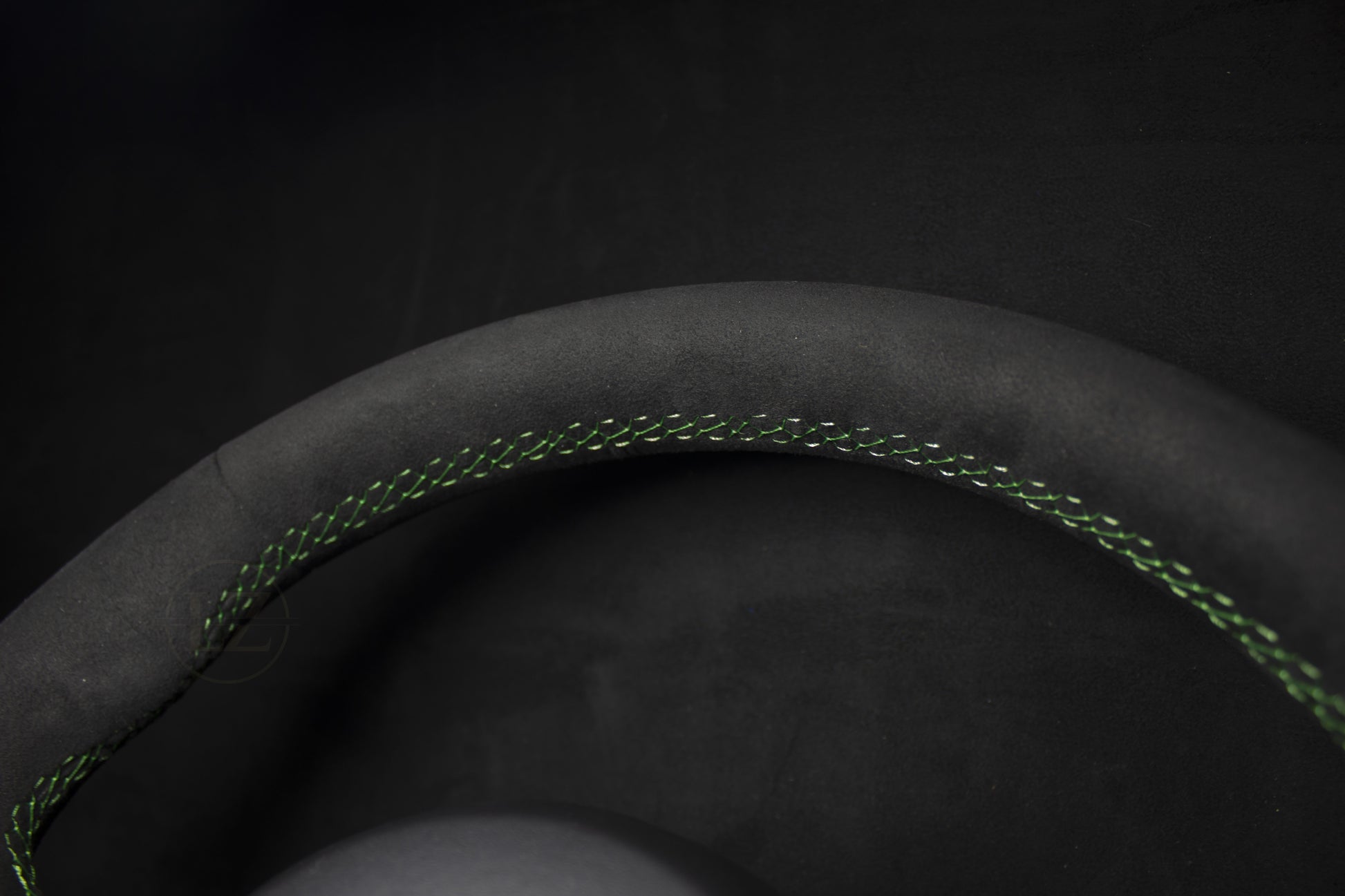 BMW F-Serie Alcantara Ratt Neon Grønne Detaljer - LZ-Customs