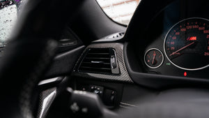 BMW F30,F80,F31,F36 Carbon Fiber Interiørlister - LZ-Customs