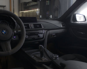 BMW F30,F80,F32,F82,F31,F36 Alcantara Interiør Lister Med Sømmer - LZ-Customs