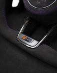 Audi R8 Alcantara Ratt Lilla Detaljer - LZ-Customs