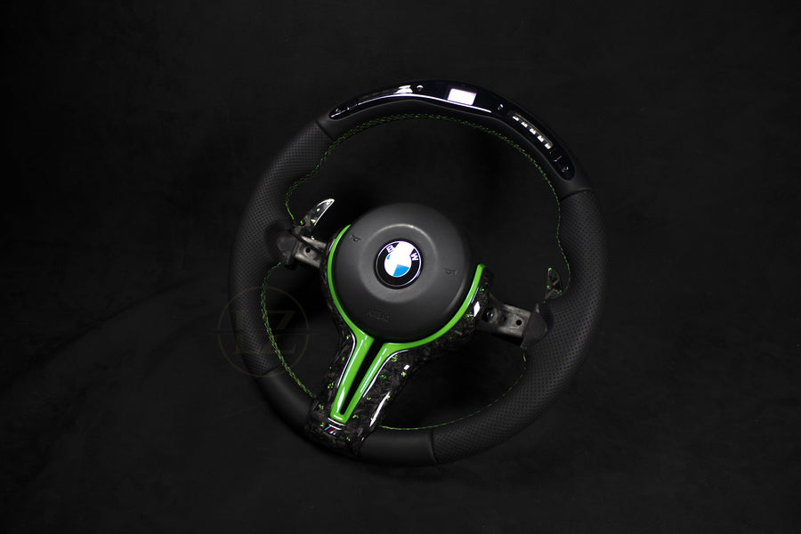 BMW F-Serie LED Ratt Skinn Neon Grønne Detaljer - LZ-Customs