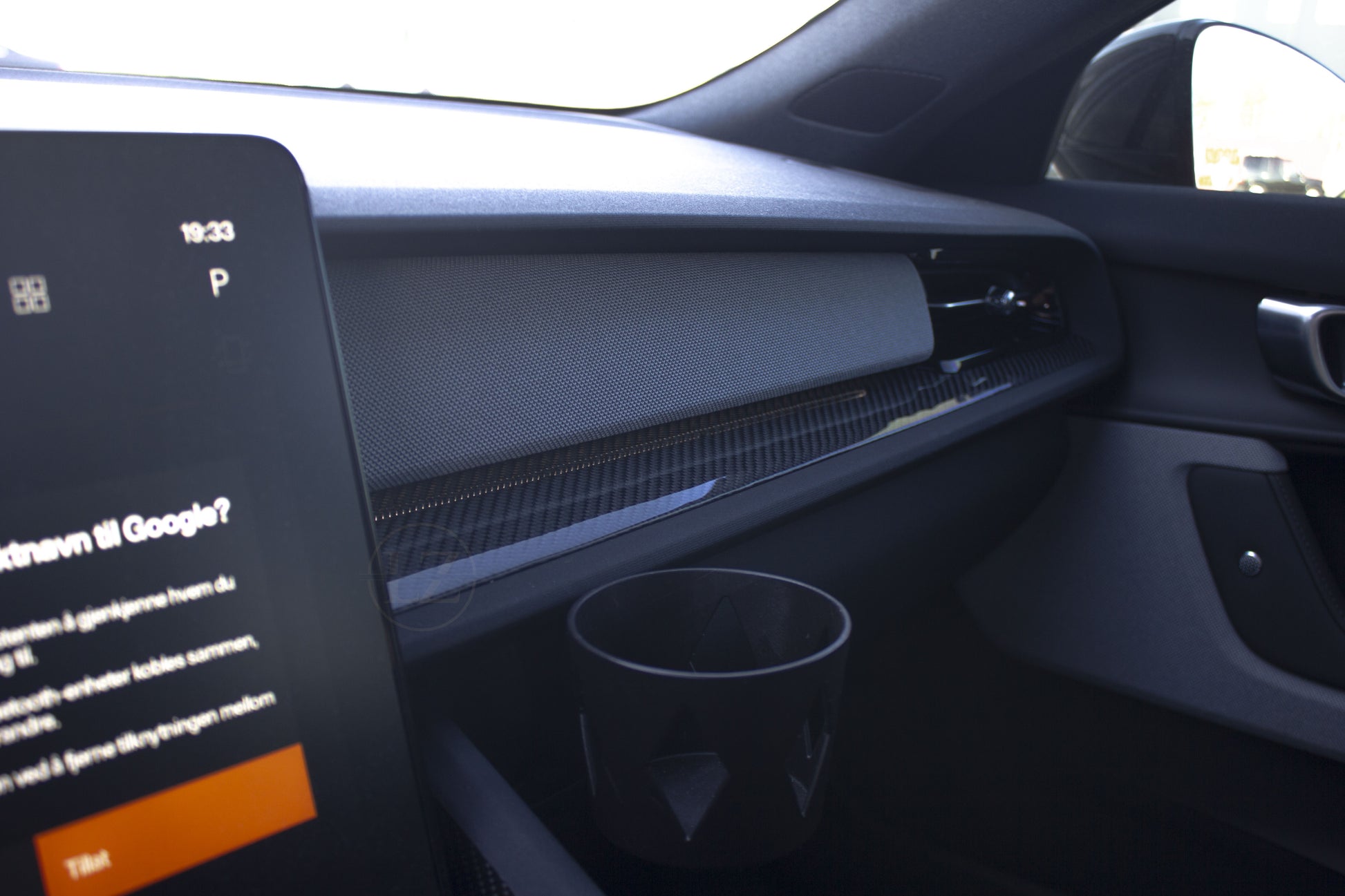 Polestar 2 Interiørlister Carbon - LZ-Customs