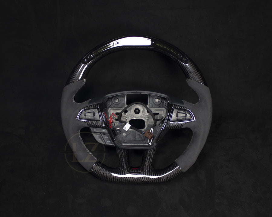 Ford Focus ST/RS MK3 Alcantara/Carbon + LED Ratt - LZ-Customs