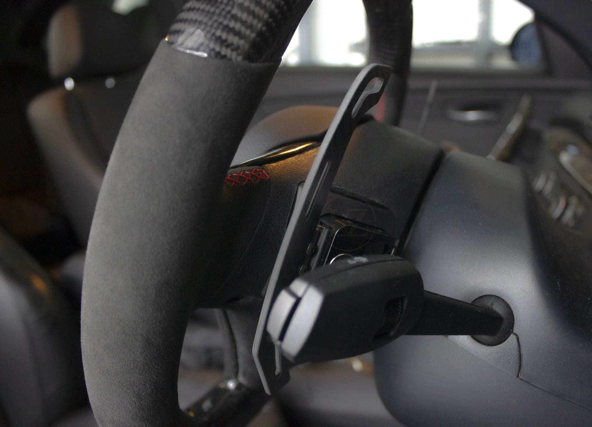 BMW E90,E91,E92, E9X Magnetiske Carbon Paddle Shiftere V2 - LZ-Customs