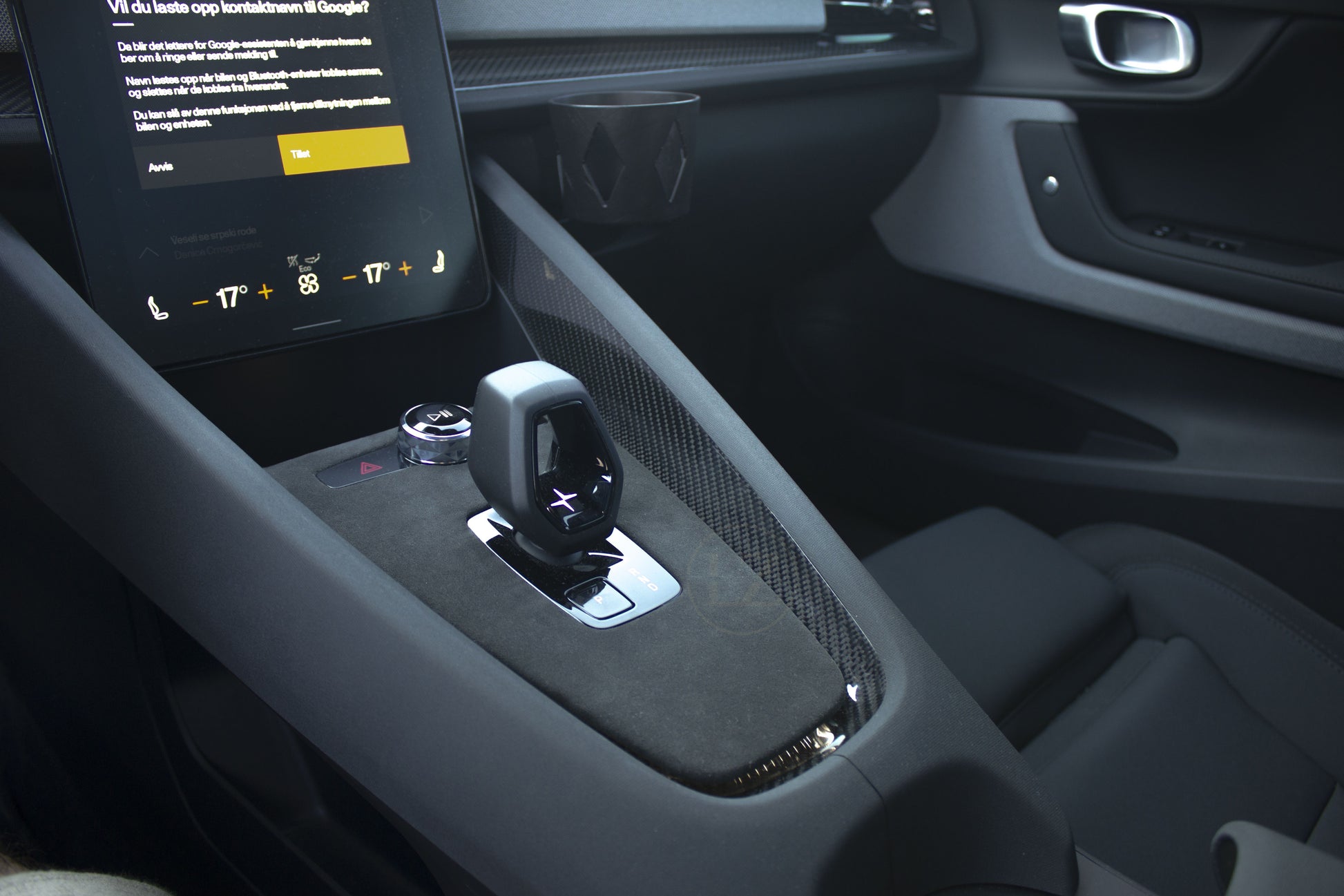 Polestar 2 Interiørlister Carbon - LZ-Customs