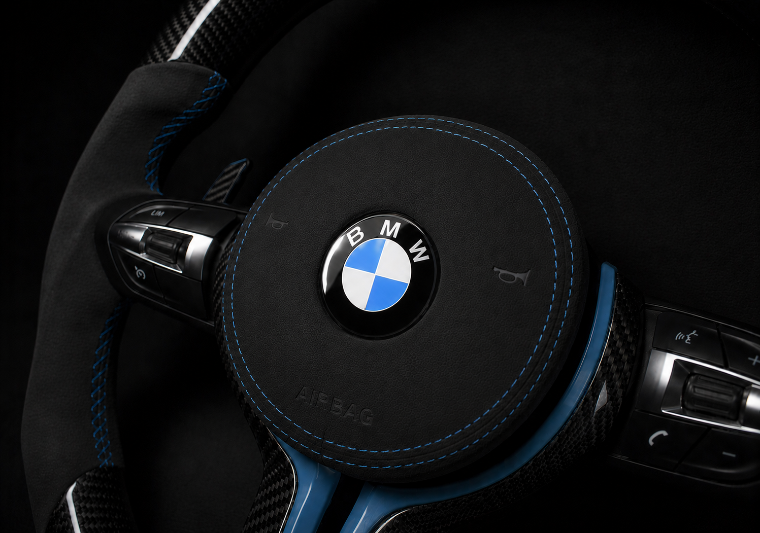 BMW Ratt Emblem Uten Chrome - LZ-Customs
