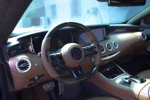 Mercedes-Benz AMG Brabus Style Brunt Skinn/Carbon - LZ-Customs
