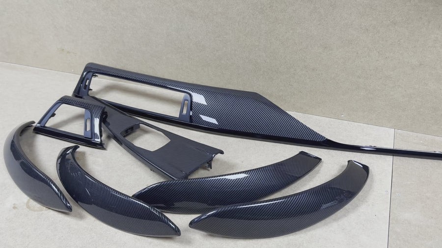 BMW F30,F80,F32,F82,F31,F36 Carbon Fiber Interiørlister LZ-Light