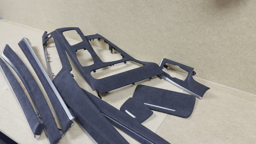 BMW F10,F11,F12,F13,M5 Alcantara Moulures intérieures