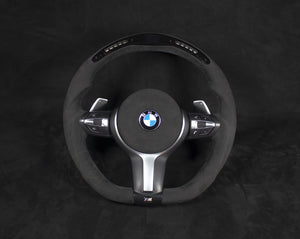 BMW F10/F11 Komplett Alcantara LED Ratt - LZ-Customs