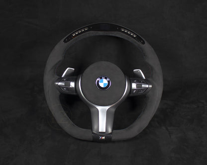 BMW F10/F11 Komplett Alcantara LED Ratt - LZ-Customs