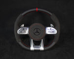 Mercedes-Benz C63 AMG Alcantara/Skinn Ratt - LZ-Customs