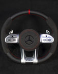Mercedes-Benz C63 AMG Alcantara/Skinn Ratt - LZ-Customs