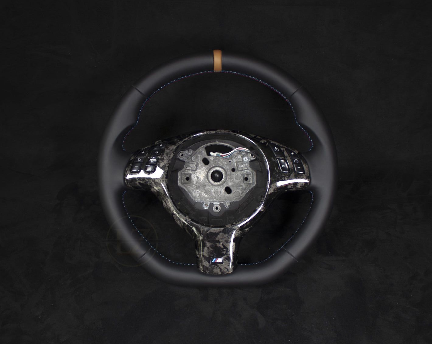 BMW E46 Skinn Ratt Forged Rattdeksel - LZ-Customs