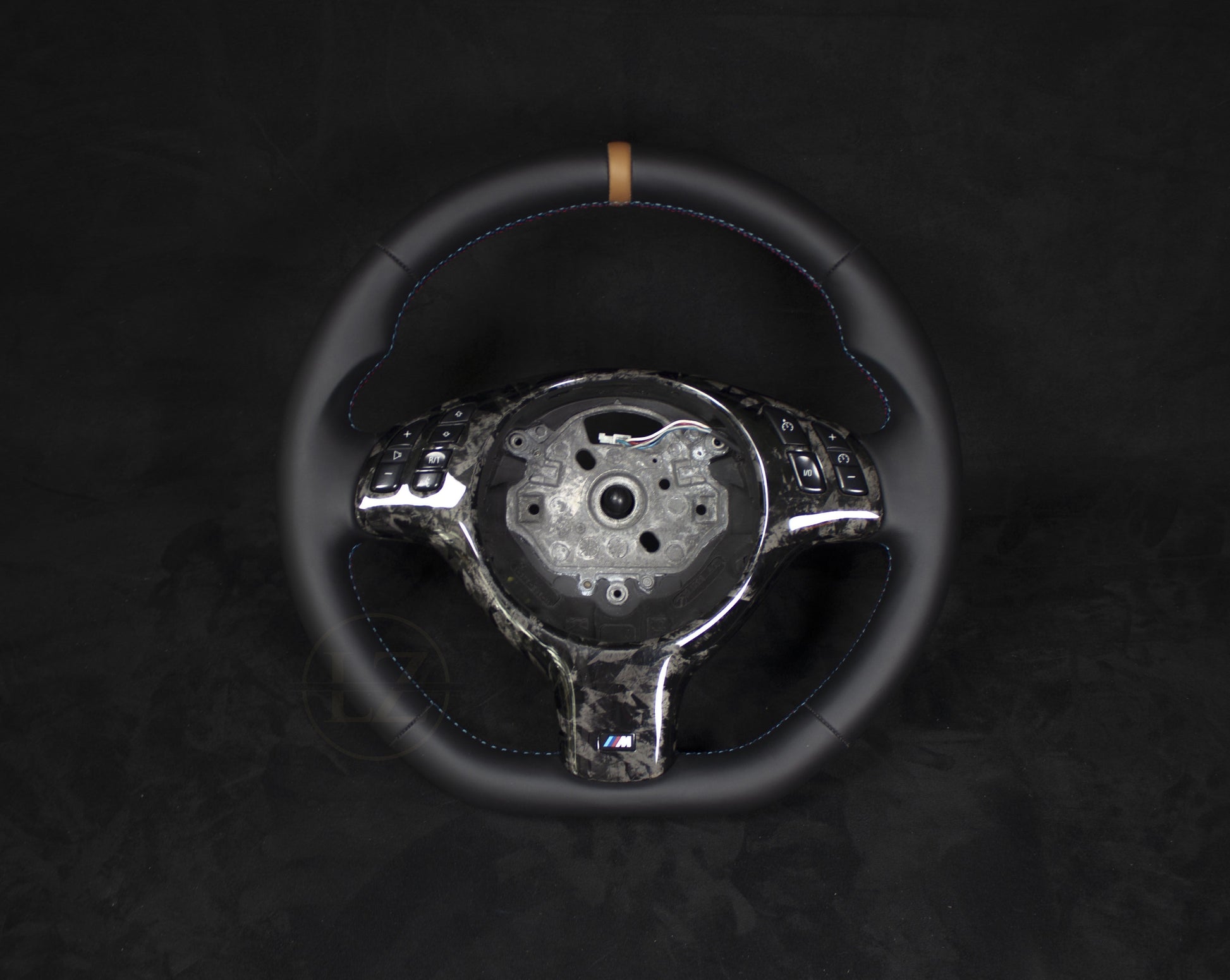 BMW E46 Skinn Ratt Forged Rattdeksel - LZ-Customs