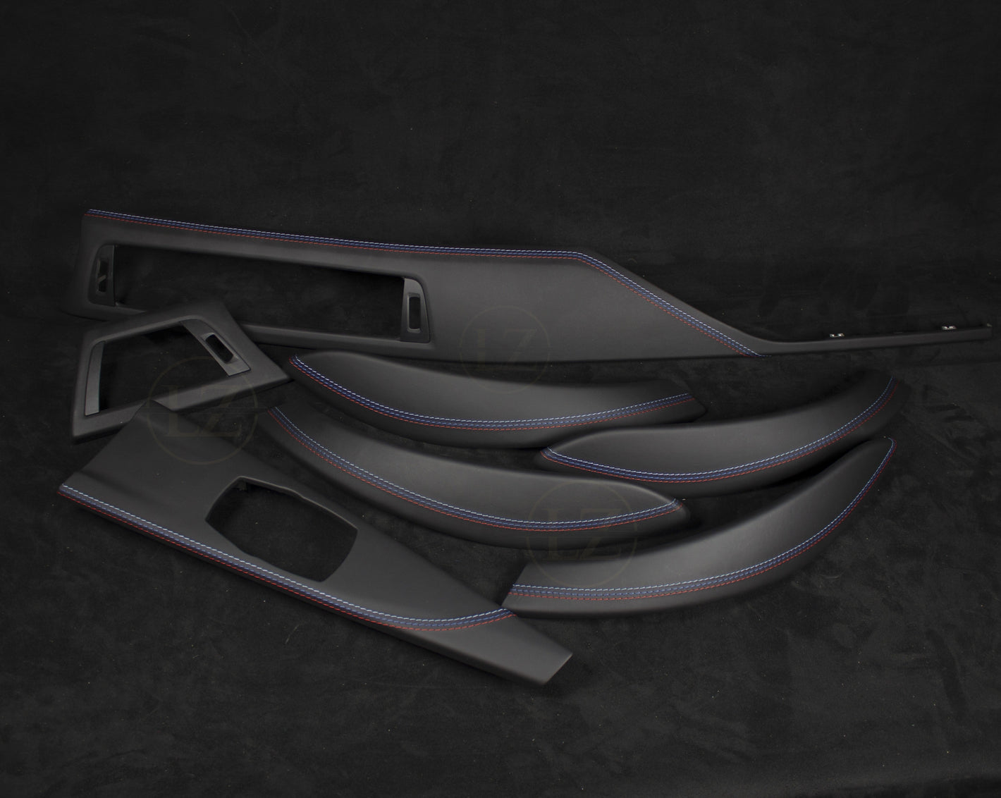 BMW F30,F80,F32,F82,F31,F36 Nappa Skinn Interiør Lister M-Sømmer - LZ-Customs