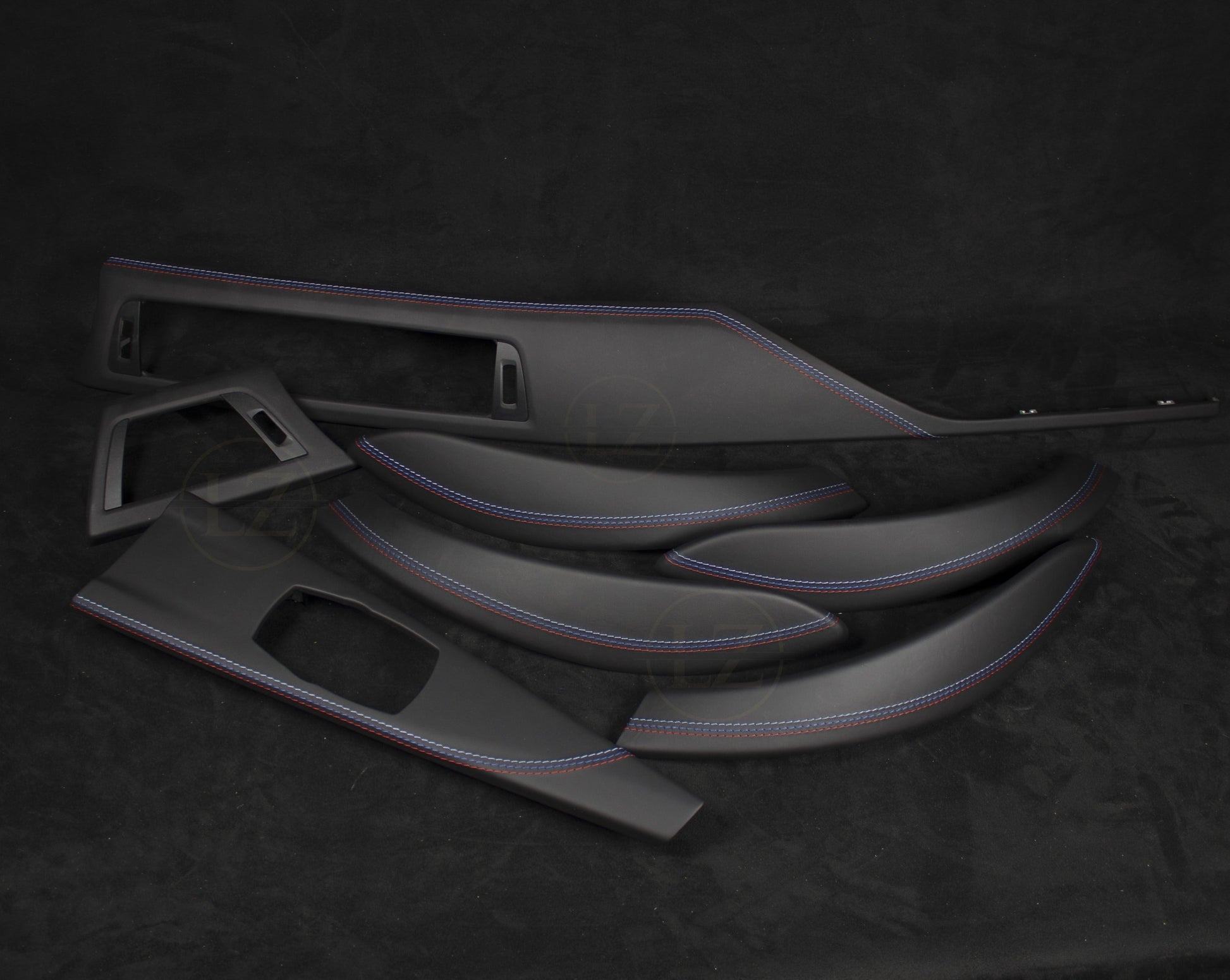 BMW F30,F80,F32,F82,F31,F36 Nappa Skinn Interiør Lister M-Sømmer - LZ-Customs