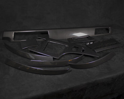 BMW E60,E61 Carbon Fiber Interiørlister LZ-Light - LZ-Customs