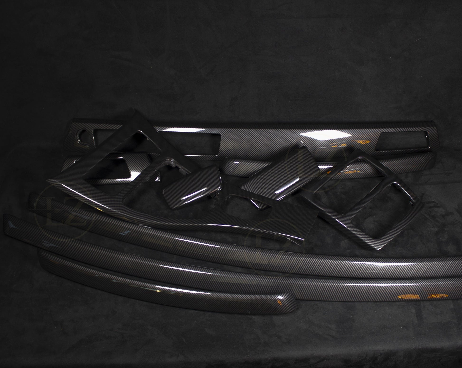BMW E90,E91,E92 Carbon Fiber Interiørlister LZ-Light - LZ-Customs