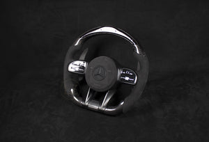 Mercedes-Benz C63 AMG Carbon/Alcantara LED Ratt Blackout - LZ-Customs