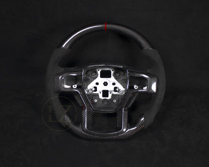 Ford F-150 Carbon og Alcantara Ratt Røde Detaljer - LZ-Customs