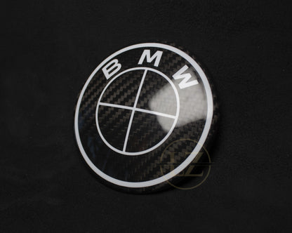 BMW Carbon Fiber Emblemer - LZ-Customs