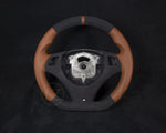 BMW E8X/E9X Alcantara/Sadle Brown skinn Ratt - LZ-Customs