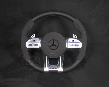 Mercedes-Benz C63 AMG Alcantara/Skinn Blackout Ratt - LZ-Customs