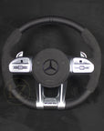 Mercedes-Benz C63 AMG Alcantara/Skinn Blackout Ratt - LZ-Customs