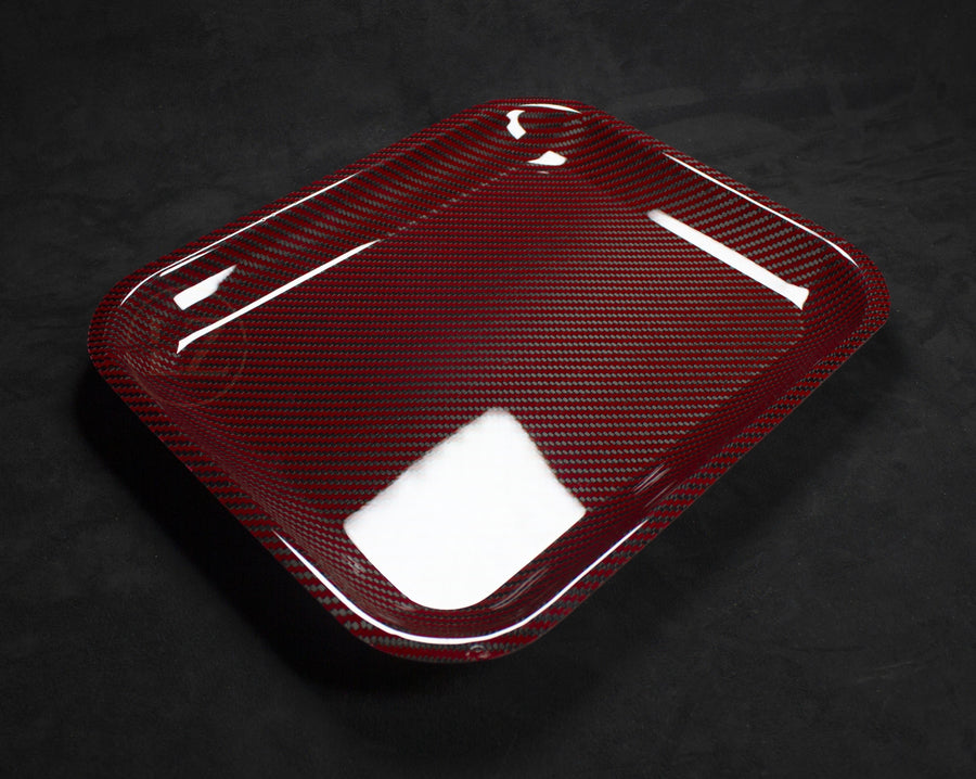 LZ Carbon Tray Rød - LZ-Customs