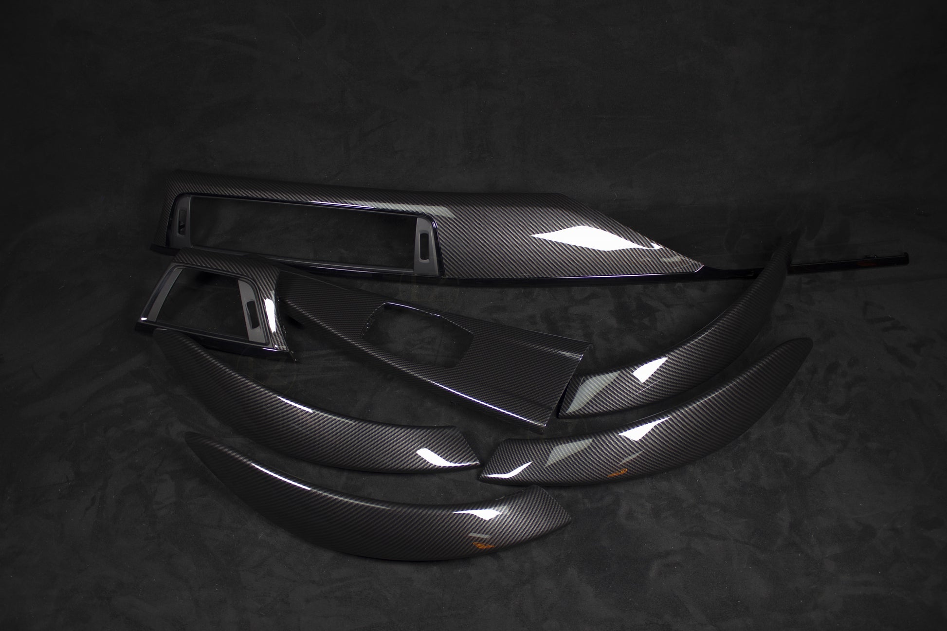 BMW F30,F80,F32,F82,F31,F36 Carbon Fiber Interiørlister LZ-Light - LZ-Customs