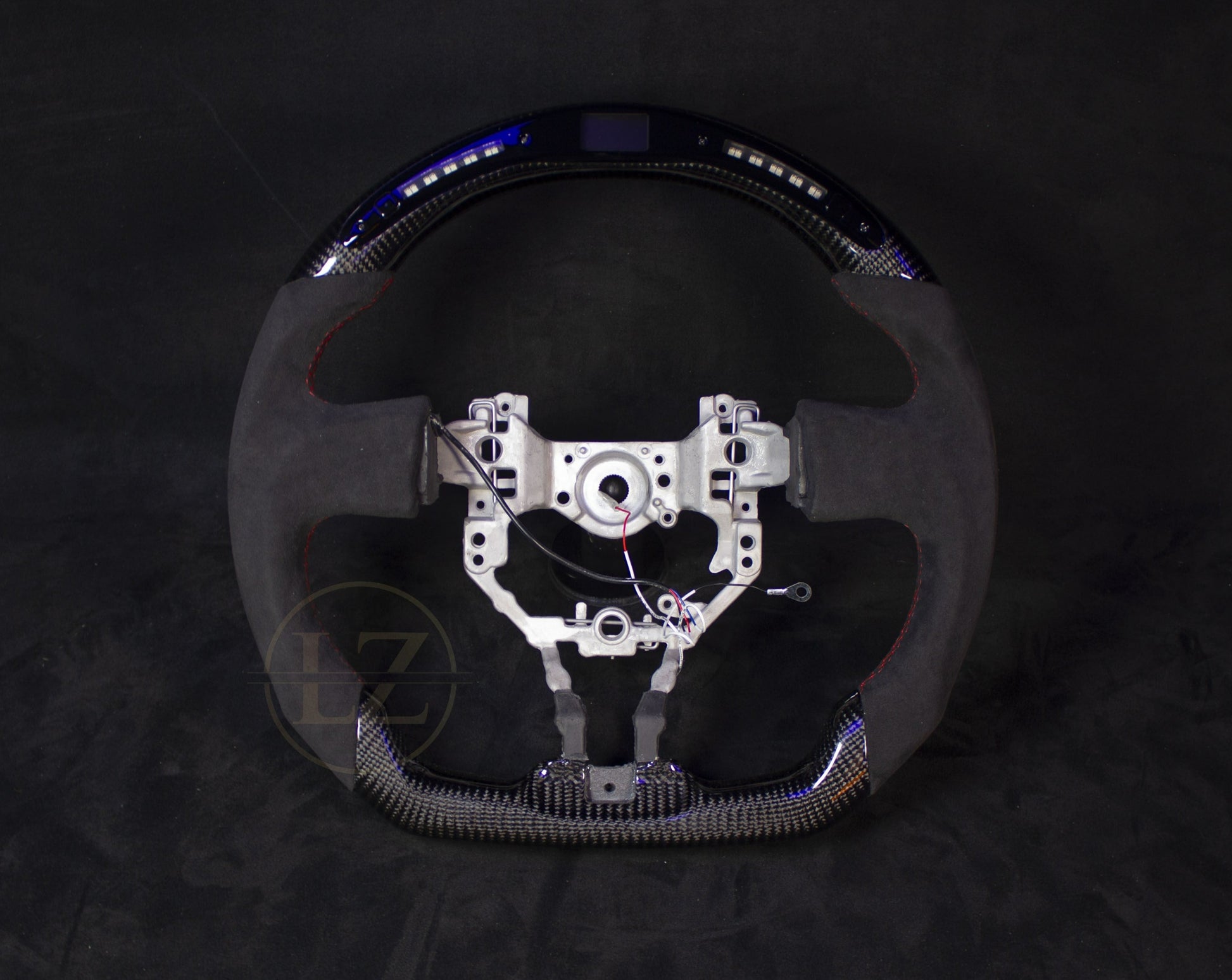 Toyota GT86 Alcantara/Carbon LED Ratt - LZ-Customs