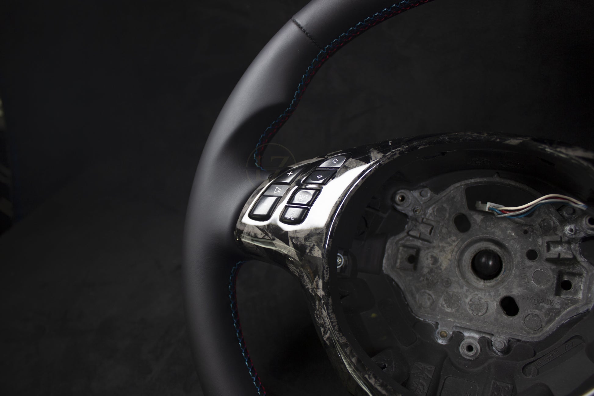 BMW E46 Skinn Ratt Forged Rattdeksel - LZ-Customs