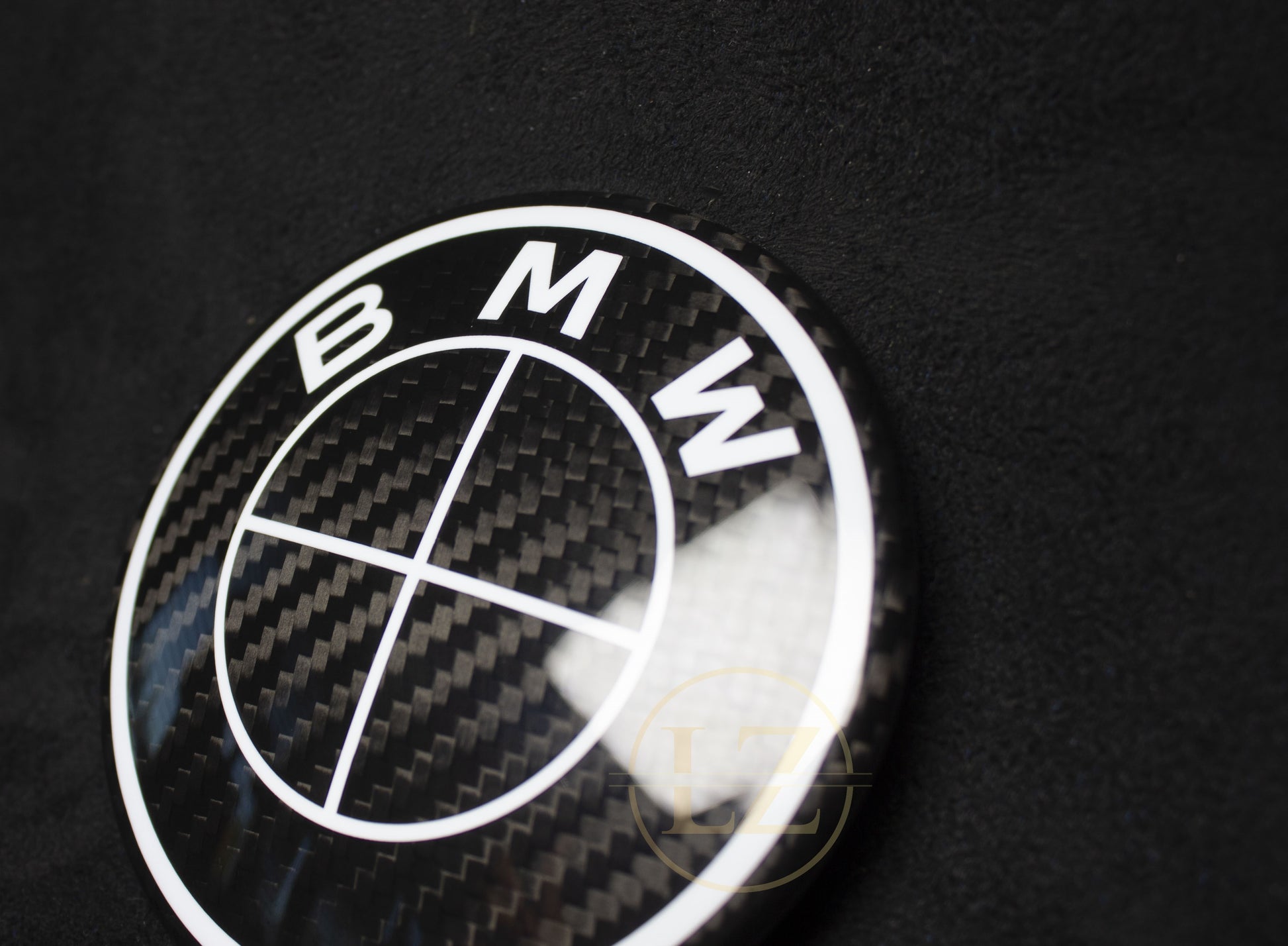 BMW Carbon Fiber Emblemer - LZ-Customs