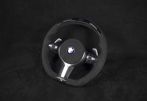 BMW F10/F11 Komplett Alcantara LED Ratt - LZ-Customs