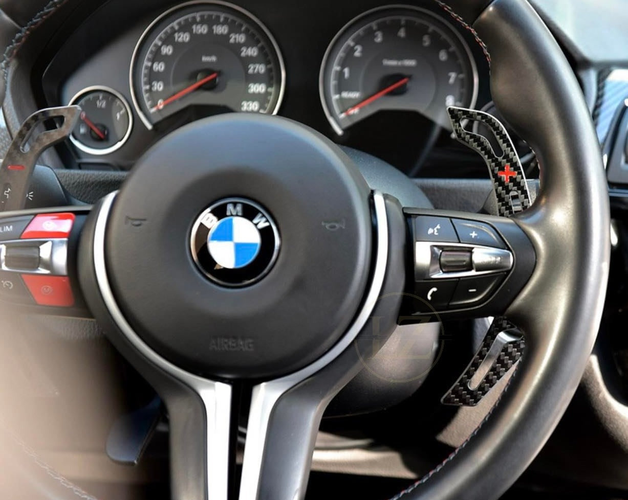 BMW Magnetiske Carbon CNC Paddle Shiftere - LZ-Customs